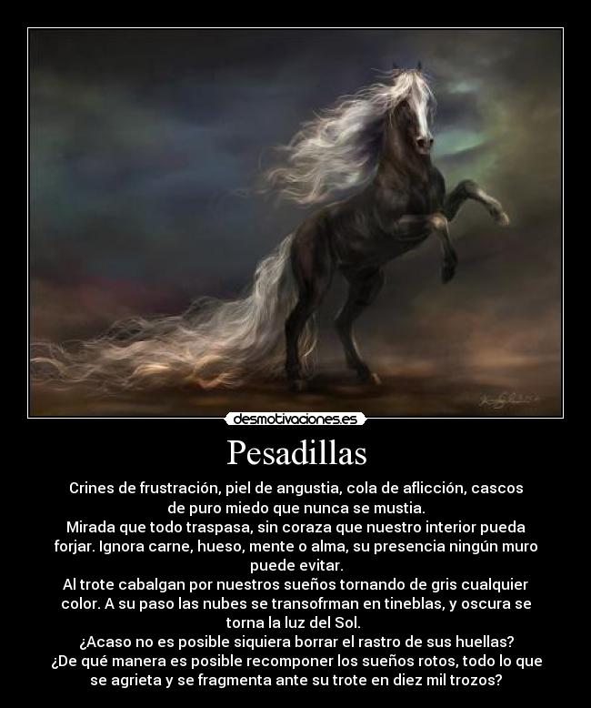 Pesadillas -