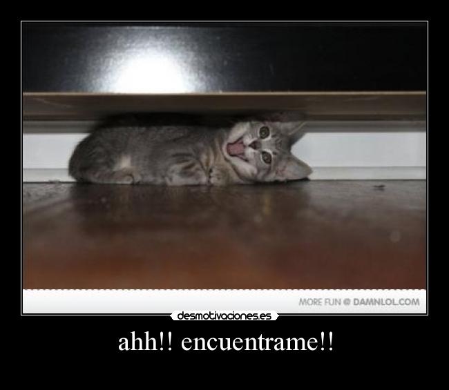 ahh!! encuentrame!! - 