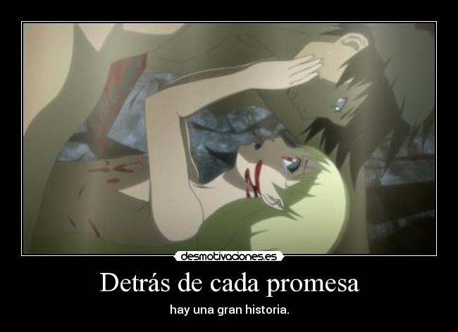 Detrás de cada promesa -