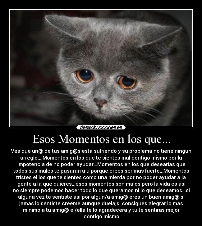 Esos Momentos en los que... - 