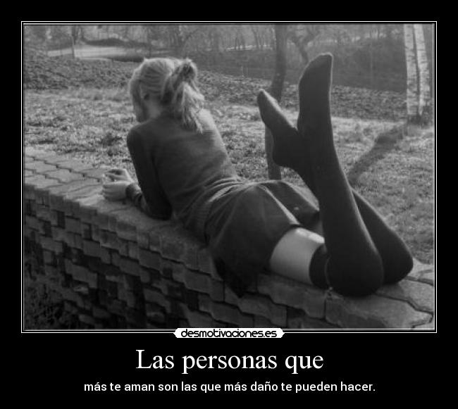 Las personas que - 