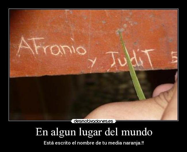 En algun lugar del mundo - 