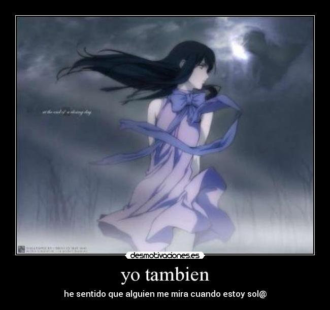 yo tambien -