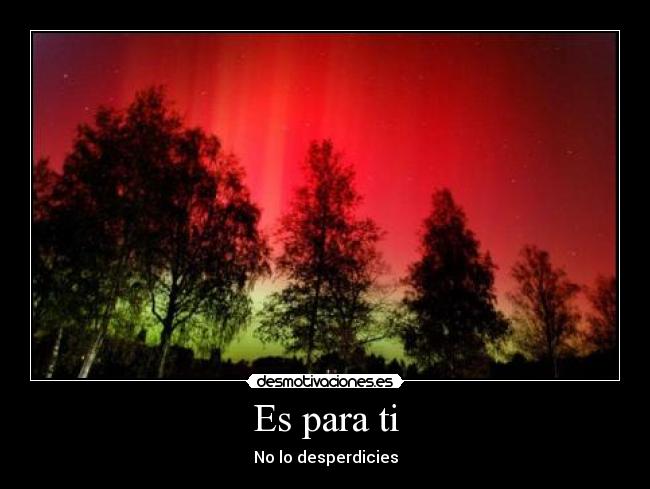Es para ti - 