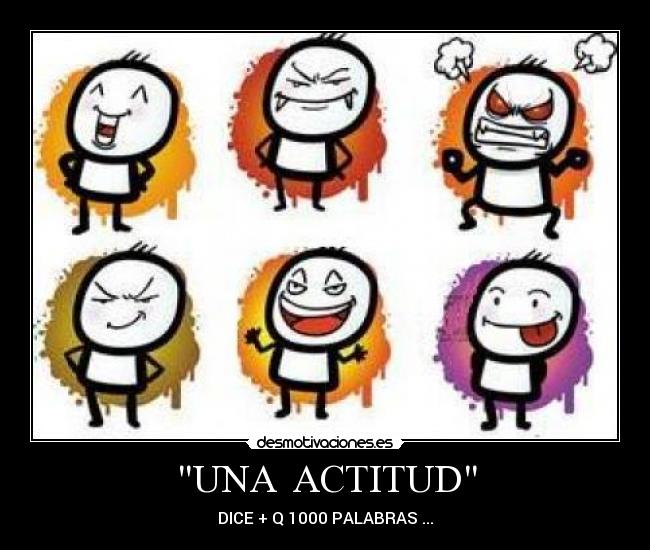 UNA  ACTITUD - 
