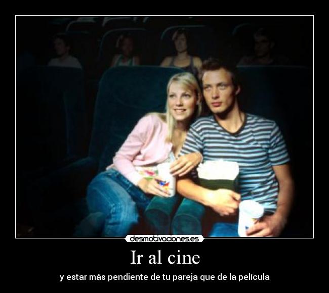 Ir al cine -