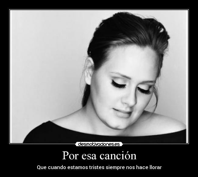 Por esa canción -