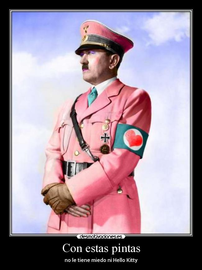 Con estas pintas - no le tiene miedo ni Hello Kitty