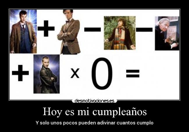 Hoy es mi cumpleaños - Y solo unos pocos pueden adivinar cuantos cumplo