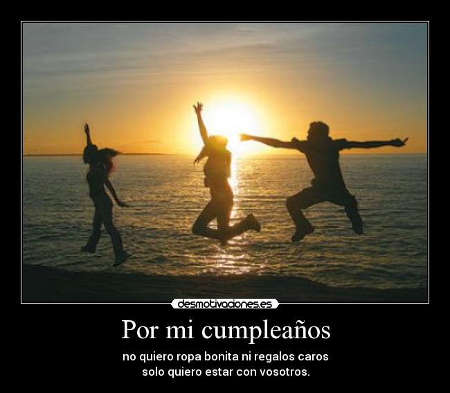 Por mi cumpleaños - 