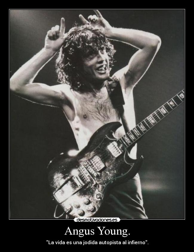 Angus Young. - 