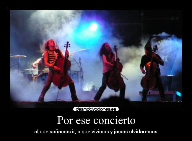 Por ese concierto - 