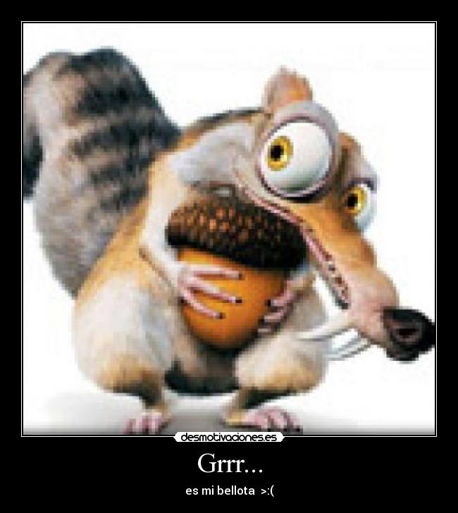 carteles bellota desmotivaciones