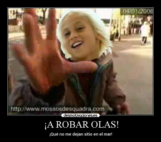 ¡A ROBAR OLAS! -