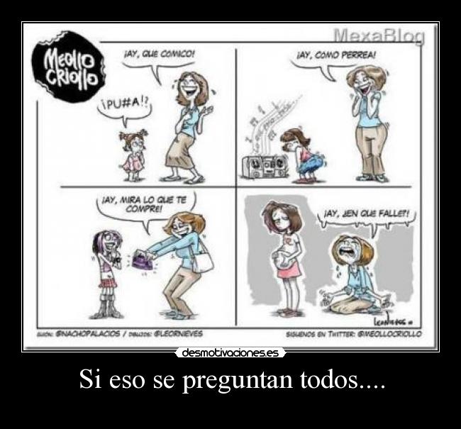 Si eso se preguntan todos.... -