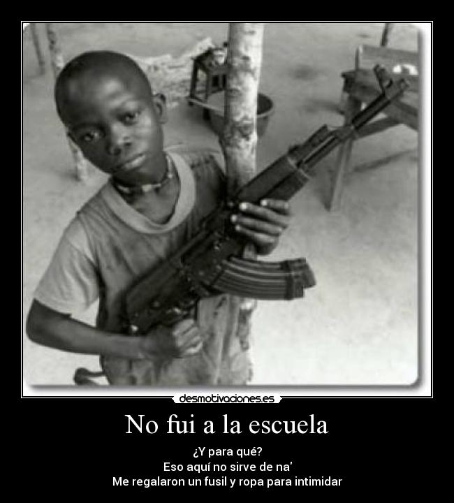 carteles escuela xaarcaar reincidentes infancia cargador desmotivaciones