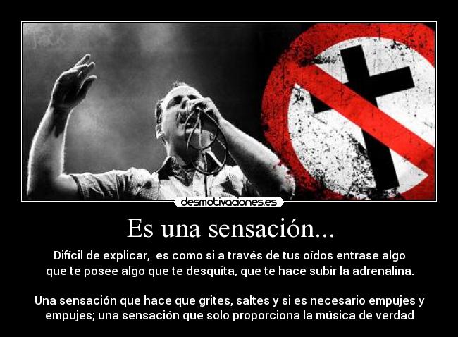 Es una sensación... - 