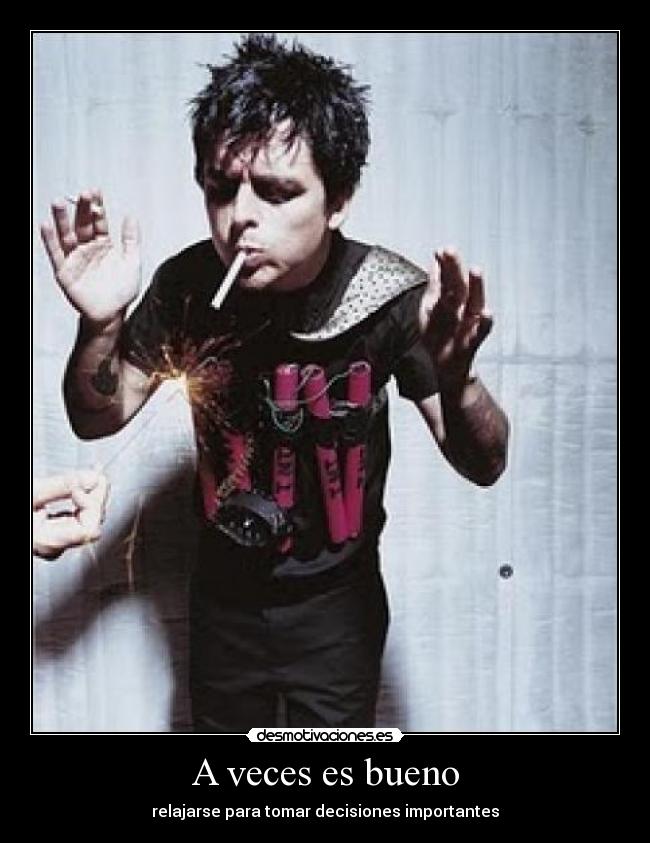 carteles billie joe amstrong desmotivaciones