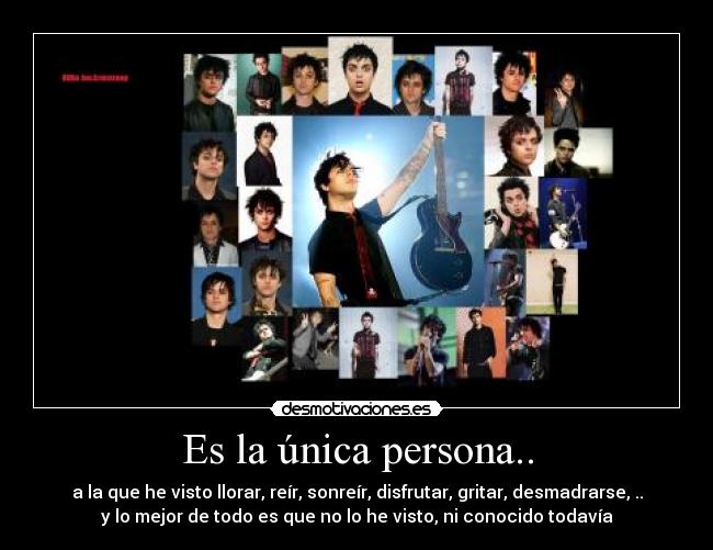 Es la única persona.. - 