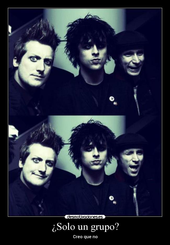 ¿Solo un grupo? -