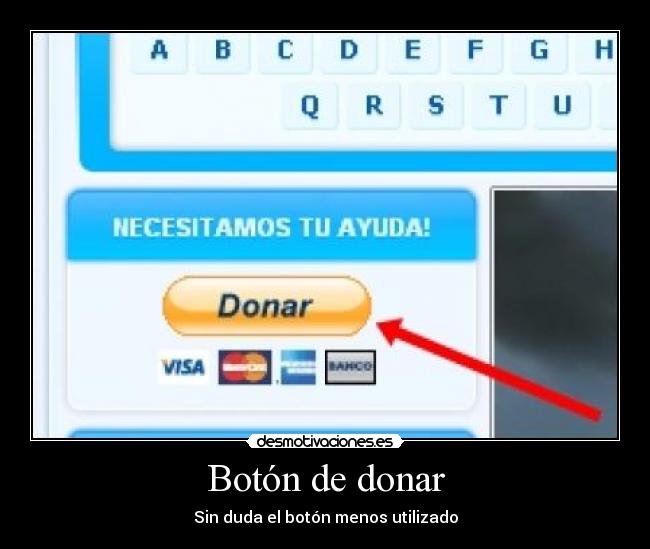Botón de donar -