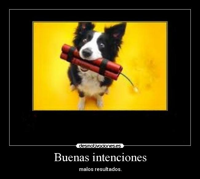 Buenas intenciones - 