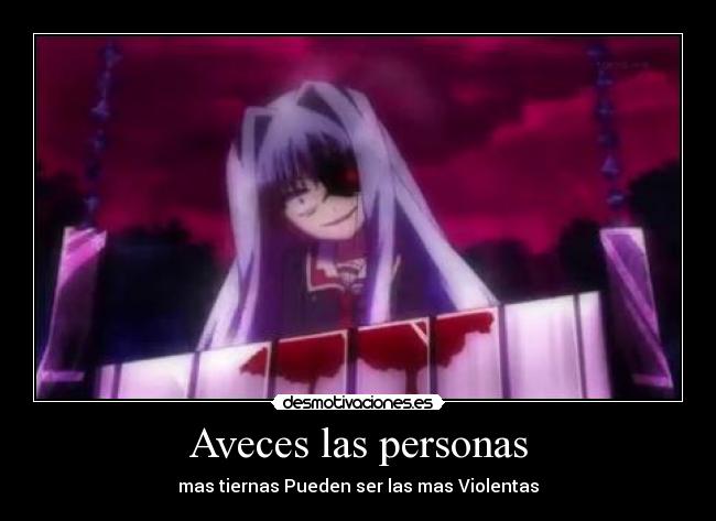 Aveces las personas - 