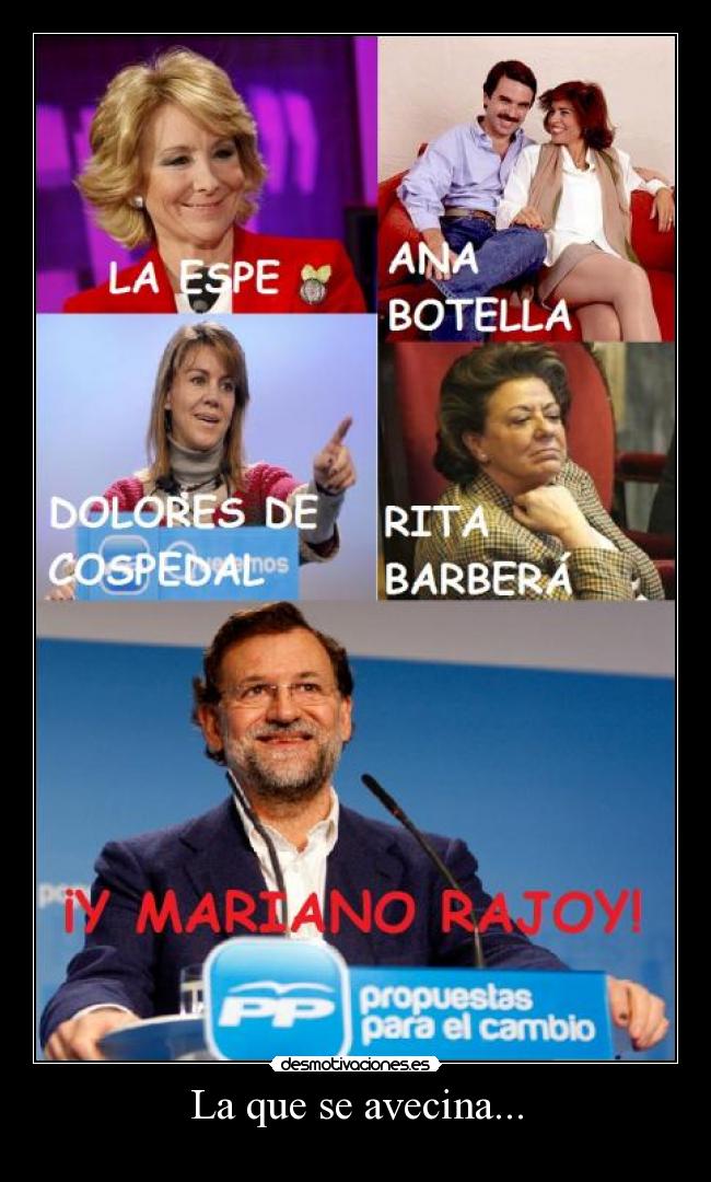 La que se avecina... -