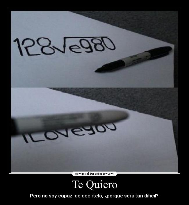 Te Quiero -