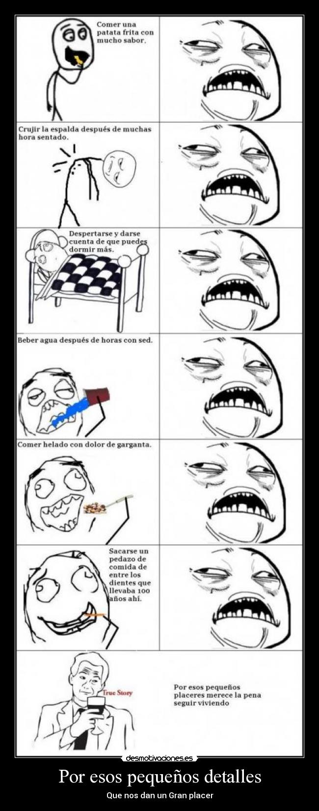 Por esos pequeños detalles - Que nos dan un Gran placer