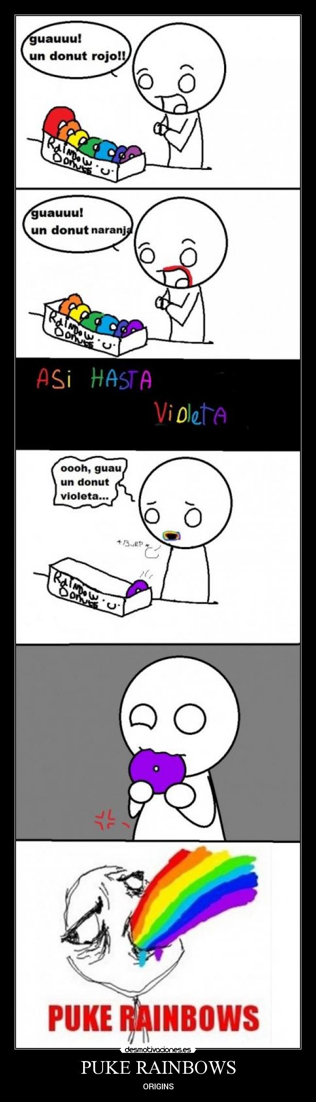 PUKE RAINBOWS - ORIGINS