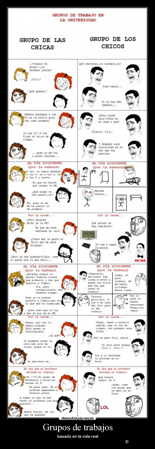 Grupos de trabajos - 