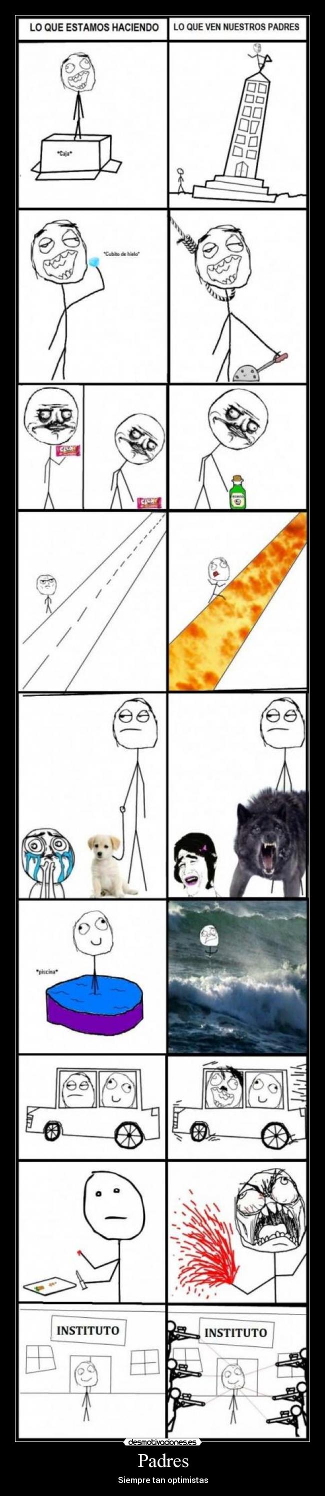 Padres - Siempre tan optimistas