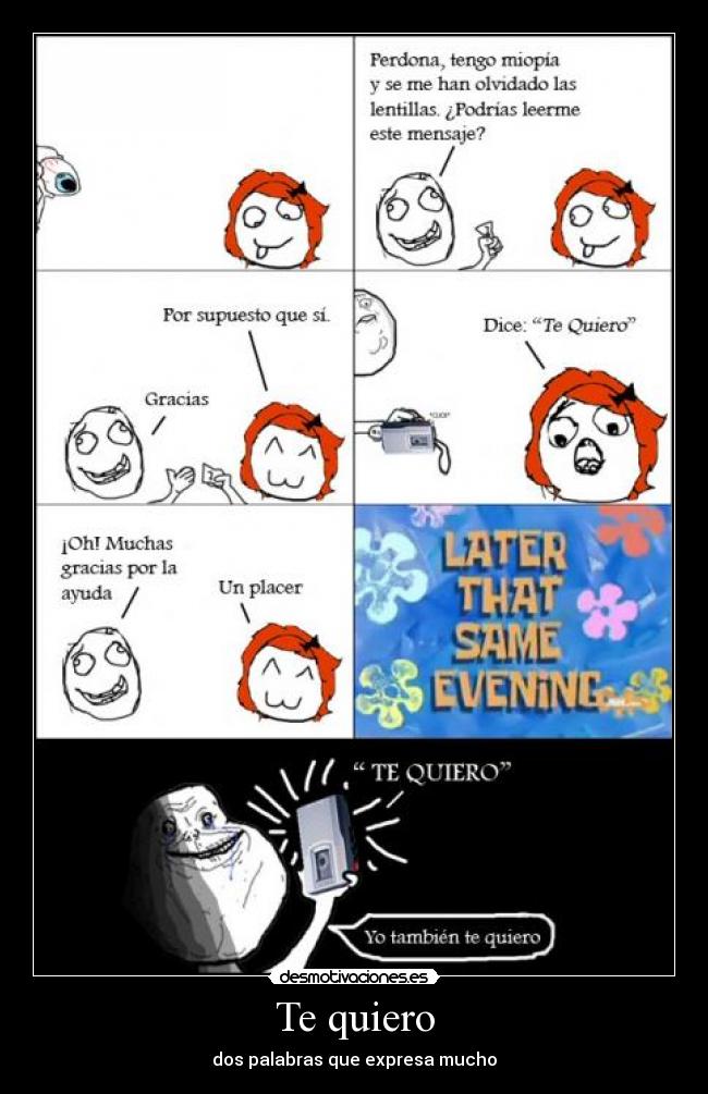 Te quiero -