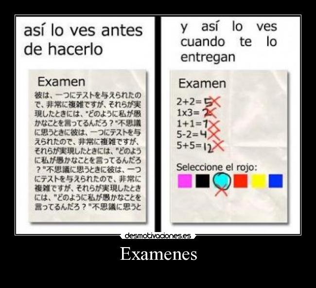 Examenes -