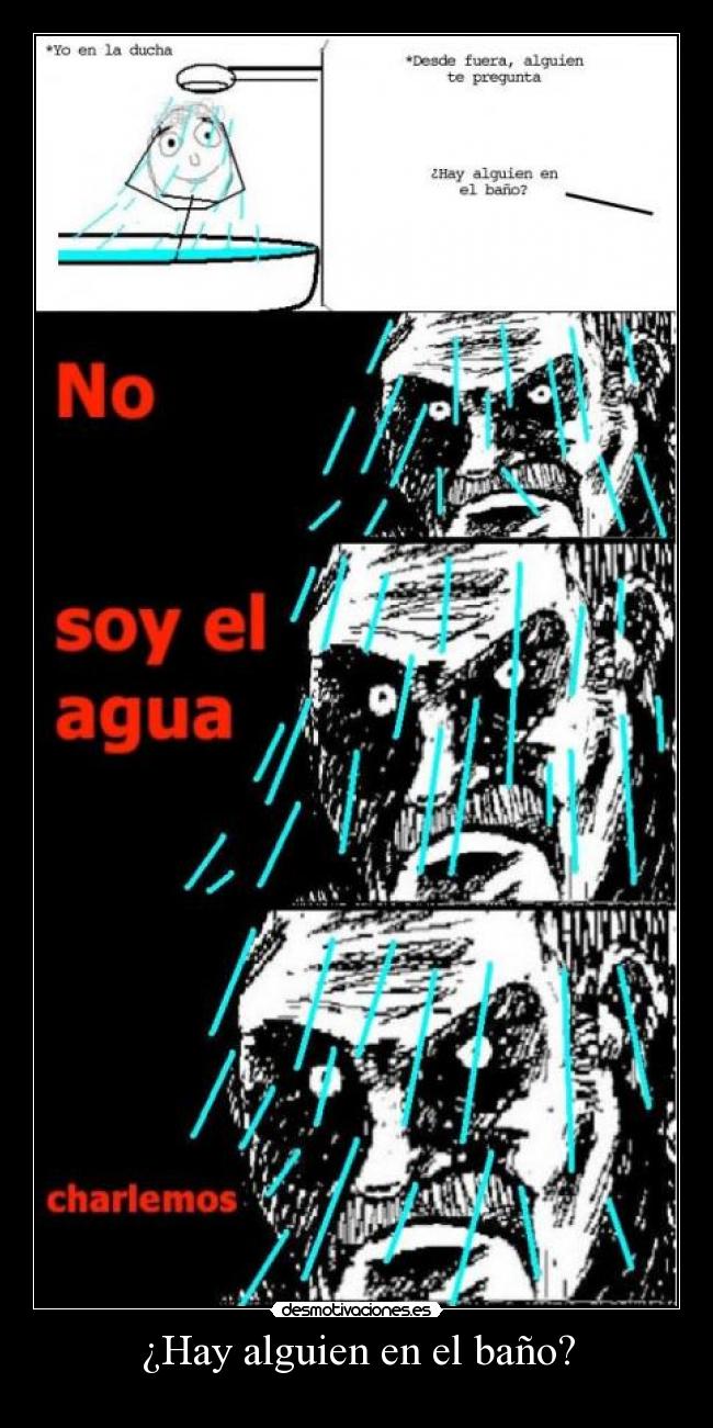 ¿Hay alguien en el baño? - 