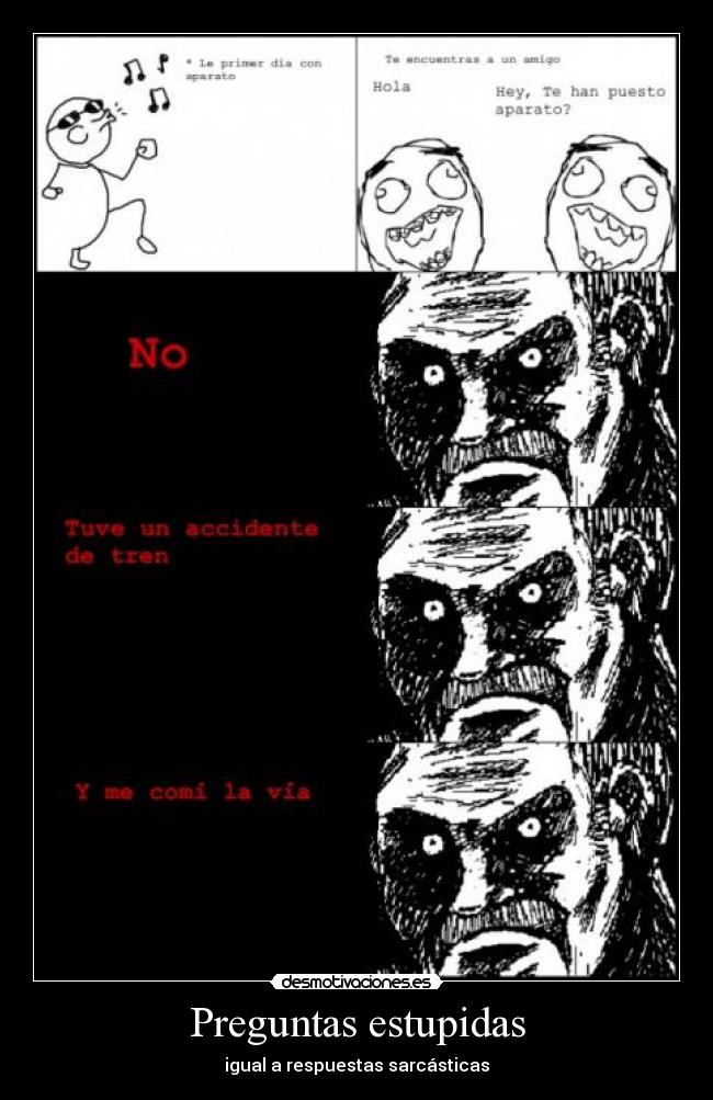 carteles roleg1 sarcasmo preguntas estupidas desmotivaciones