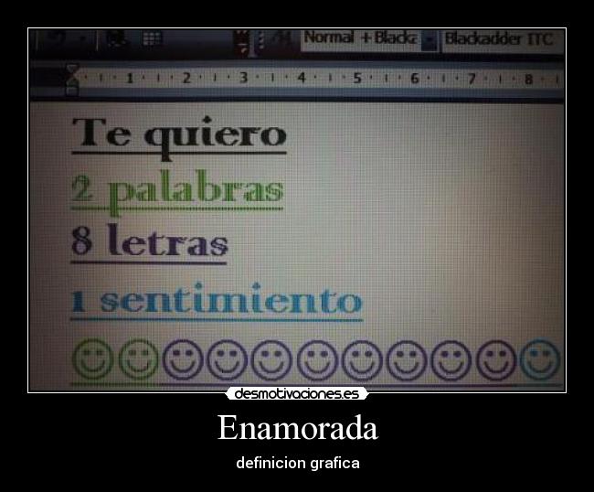 Enamorada -
