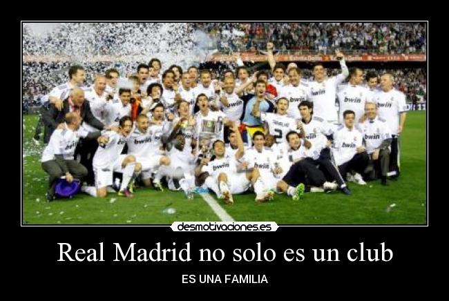 Real Madrid no solo es un club -