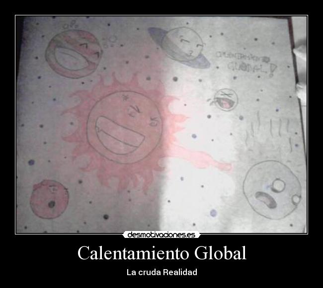 carteles mundo cuidar tierra planeta calemtamiento global ecologia desmotivaciones