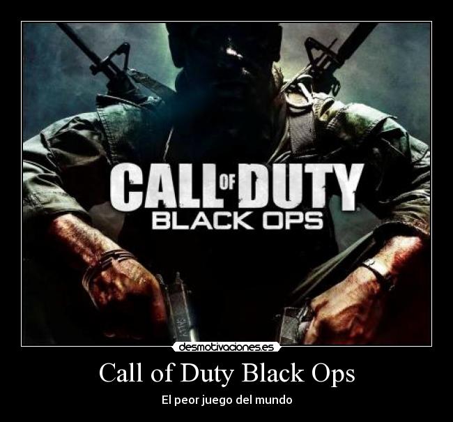 Call of Duty Black Ops - El peor juego del mundo