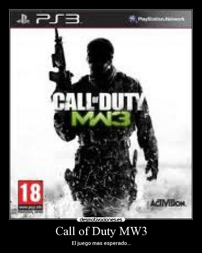 carteles call duty modern warfare desmotivaciones