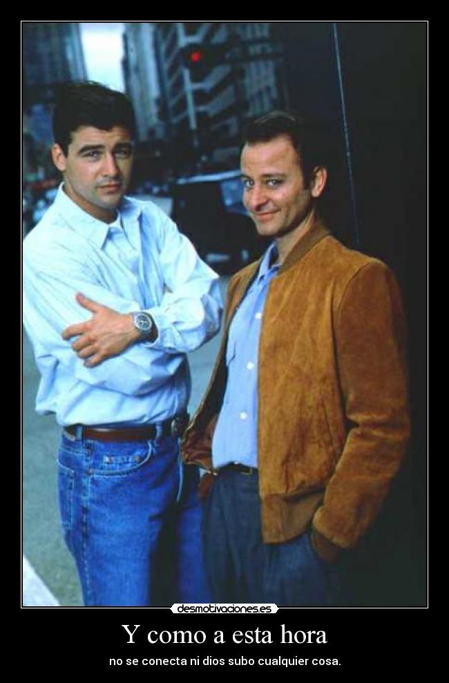Y como a esta hora - no se conecta ni dios subo cualquier cosa.