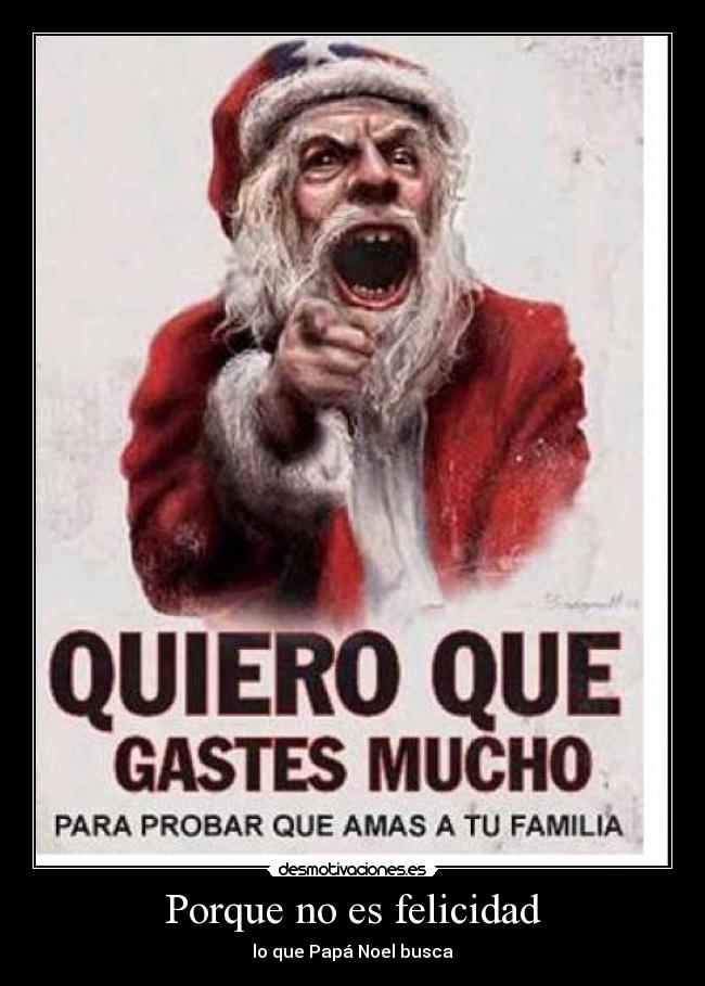 Porque no es felicidad -