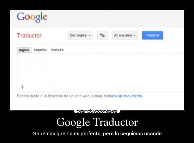 Google Traductor -