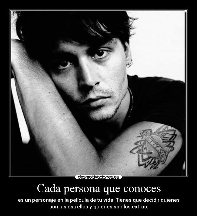 Cada persona que conoces -