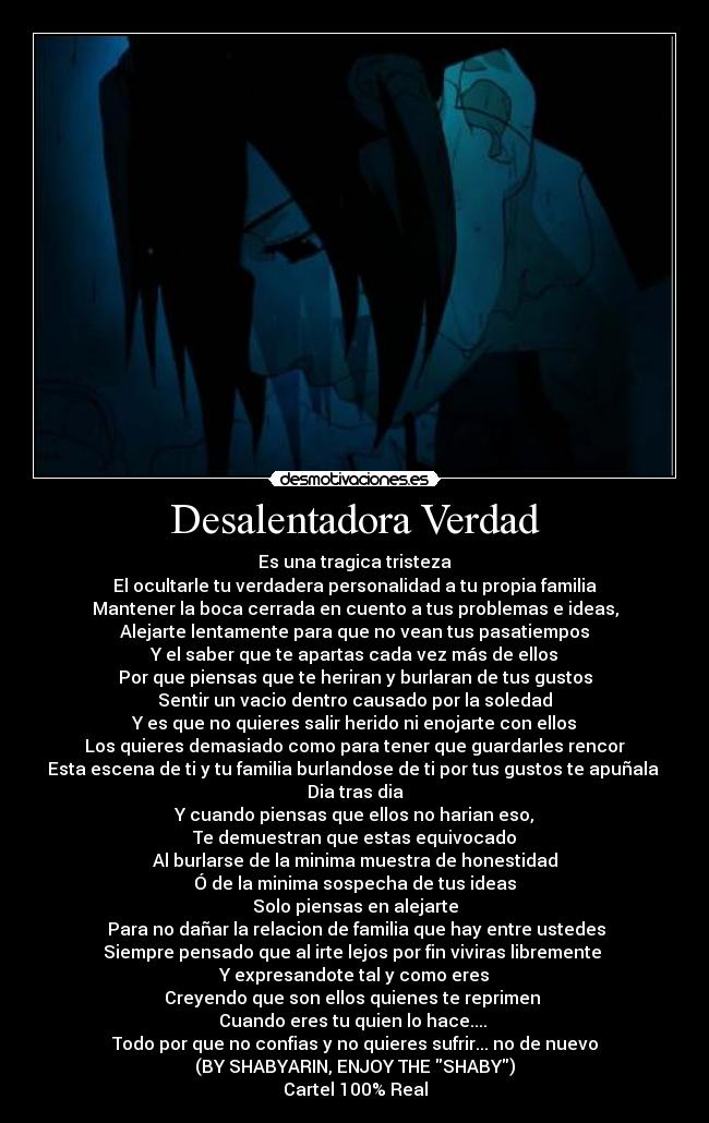 Desalentadora Verdad -