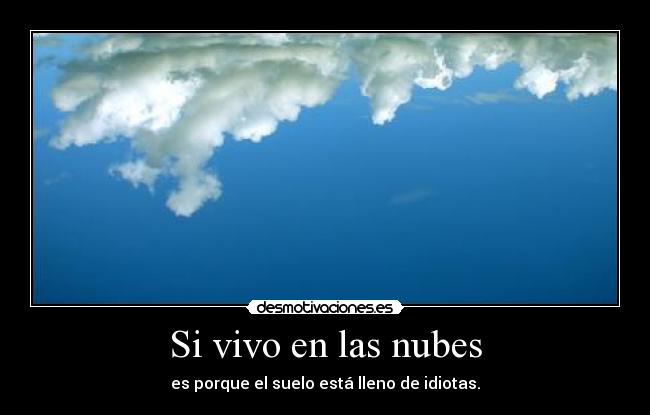Si vivo en las nubes - 