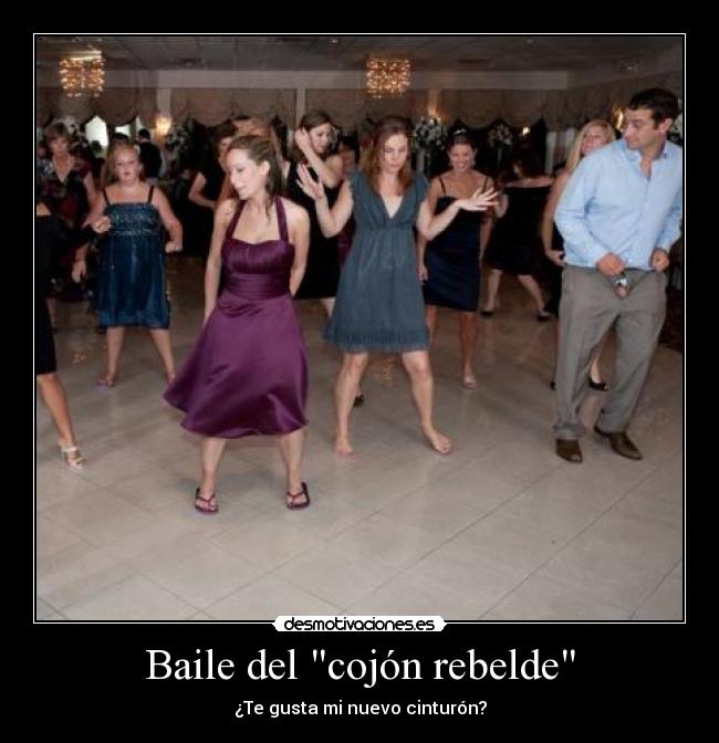 Baile del cojón rebelde - ¿Te gusta mi nuevo cinturón?