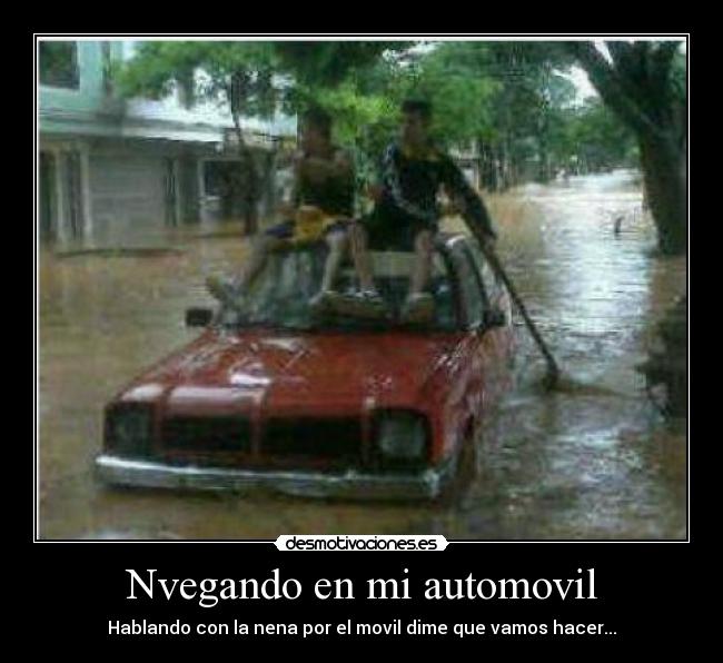 Nvegando en mi automovil - 